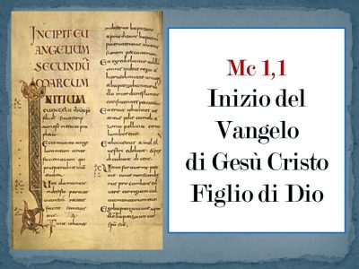 II domenica di avvento; commento al vangelo – Parrocchie Marrubiu